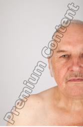 Head Man White Average Wrinkles